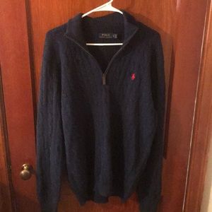 Polo Ralph Lauren Cable-Knit Tussah Silk Sweater